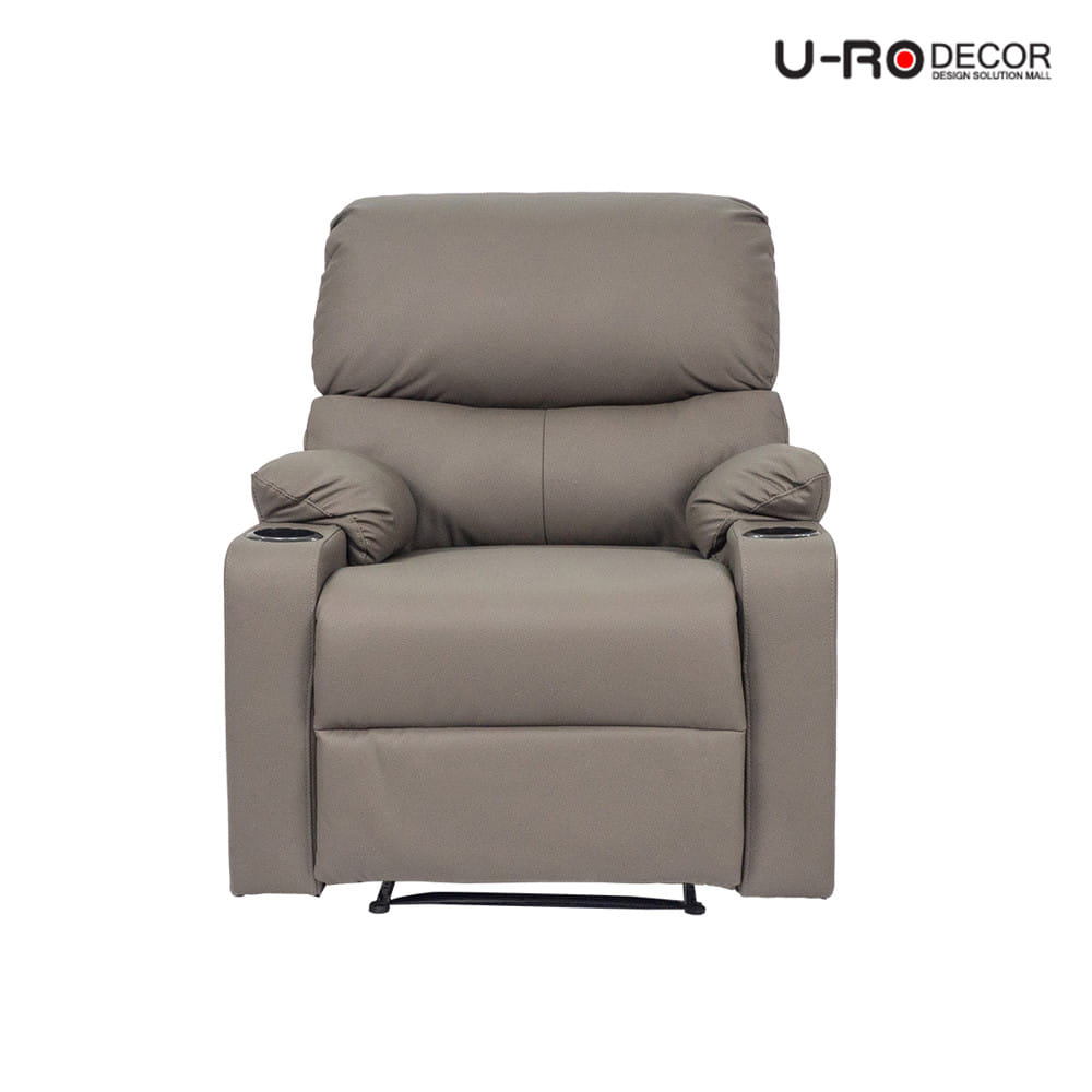 เก้าอี้ปรับนอน U-RO DECOR CAIO สีเทาเข้ม