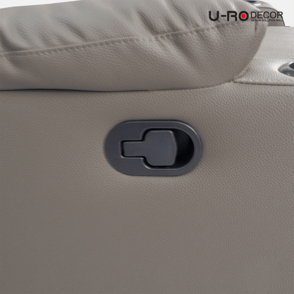 เก้าอี้ปรับนอน U-RO DECOR CAIO สีเทาเข้ม