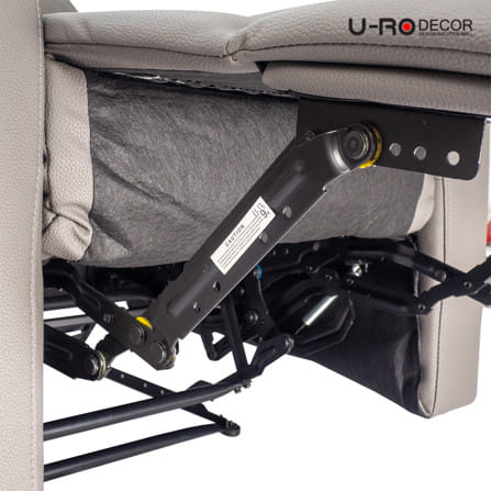 เก้าอี้ปรับนอน U-RO DECOR CAIO สีเทาเข้ม_9