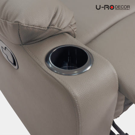 เก้าอี้ปรับนอน U-RO DECOR CAIO สีเทาเข้ม_10