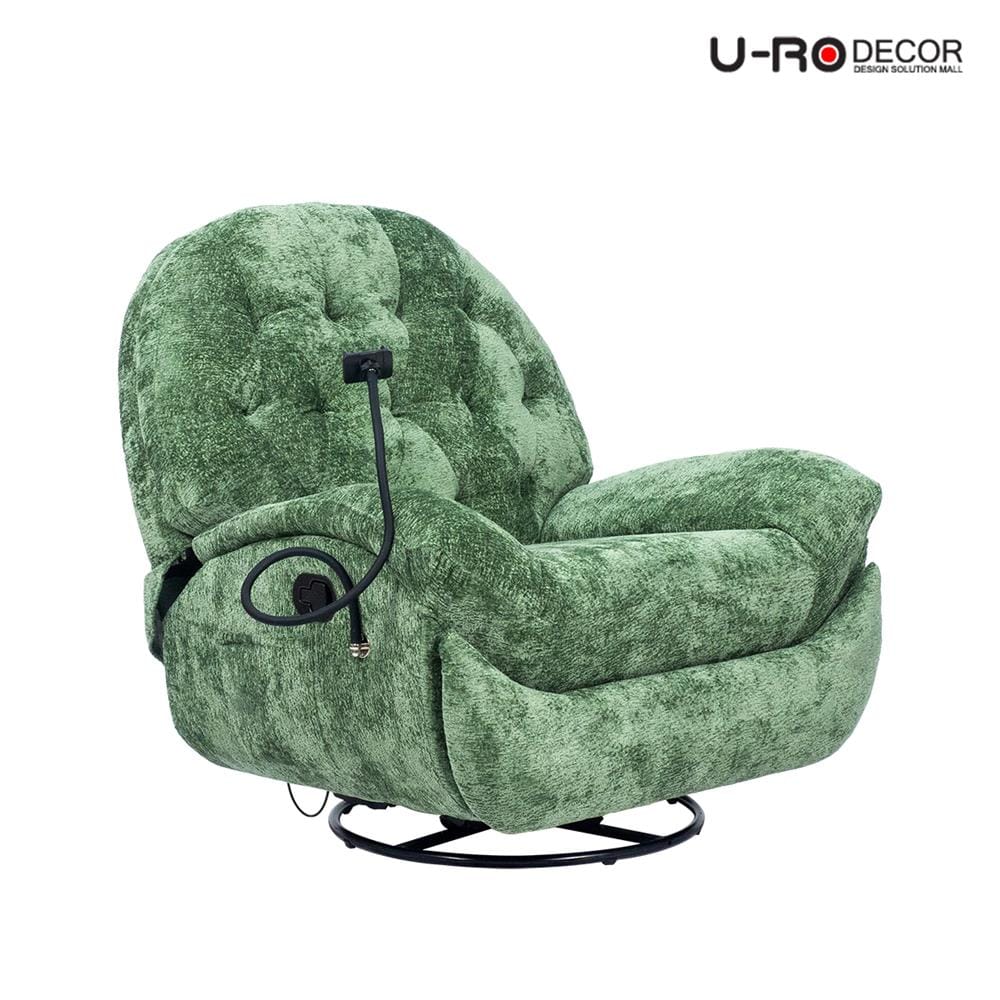 เก้าอี้ปรับนอน U-RODECOR COMO สีเขียว