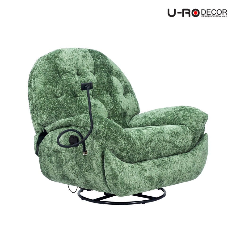 โซฟาปรับนอน U-RO DECOR COMO สีเขียว