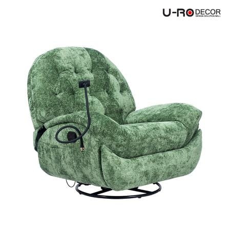 เก้าอี้ปรับนอน U-RODECOR COMO สีเขียว_1