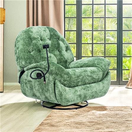 เก้าอี้ปรับนอน U-RODECOR COMO สีเขียว_15