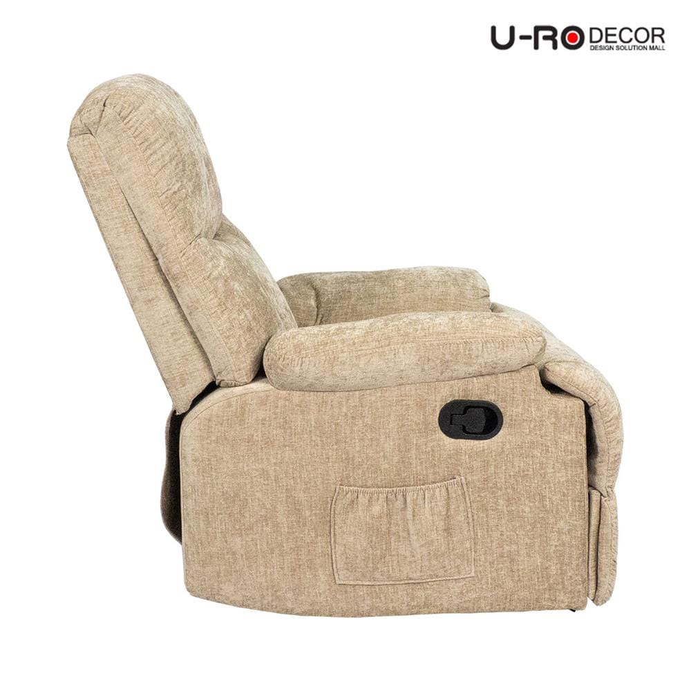 เก้าอี้ปรับนอน U-RODECOR JACKSON สีน้ำตาลอ่อน