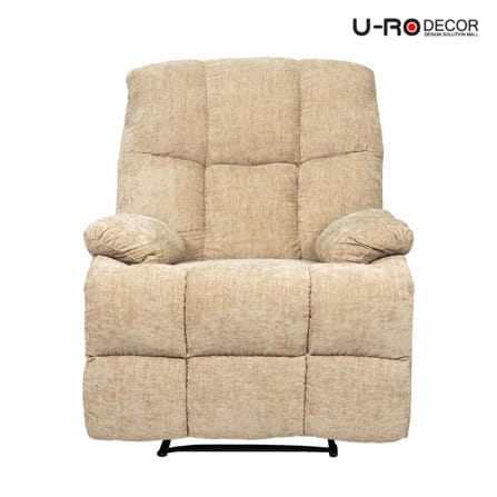 เก้าอี้ปรับนอน U-RO DECOR JACKSON สีน้ำตาลอ่อน_1