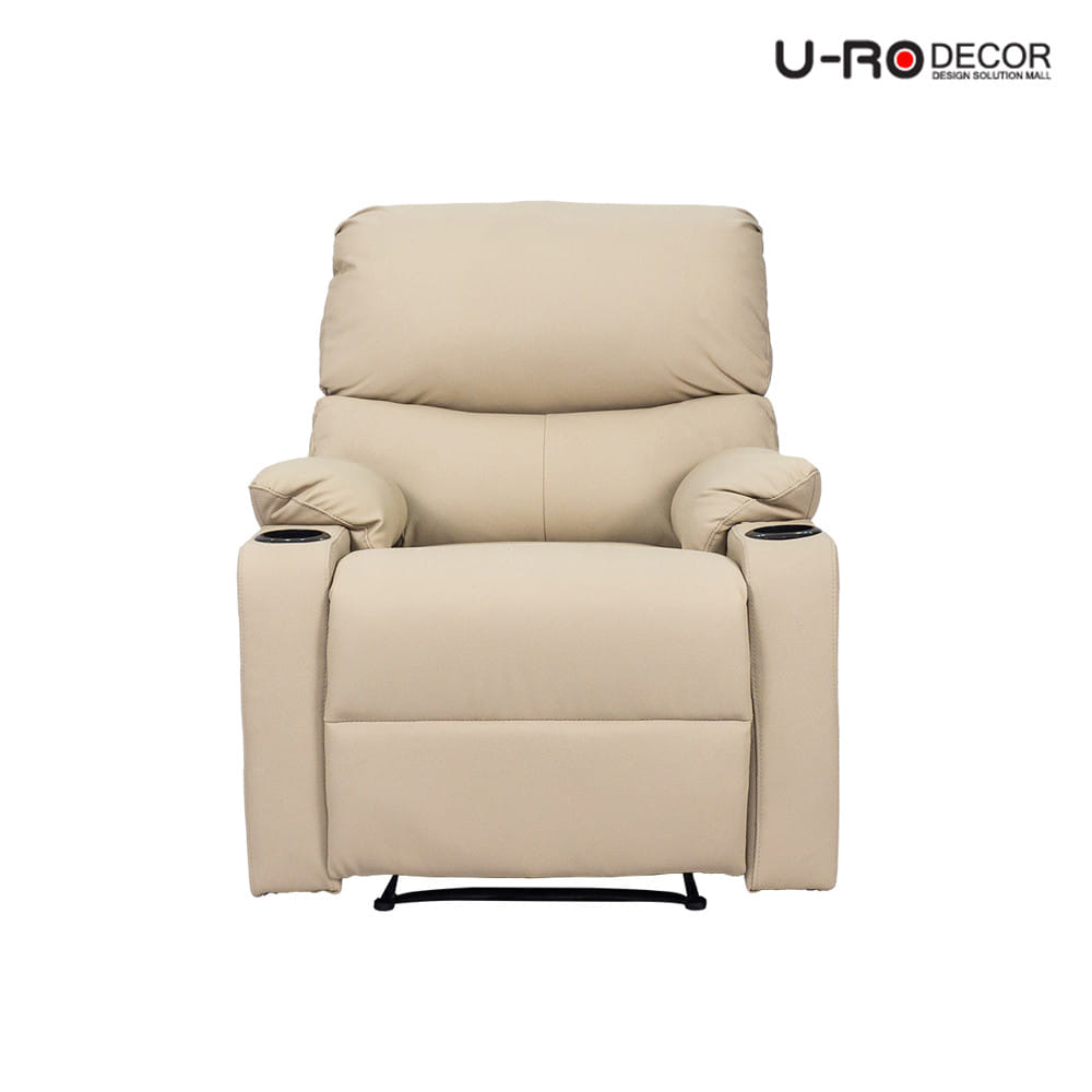 เก้าอี้ปรับนอน U-RO DECOR CAIO สีเบจ