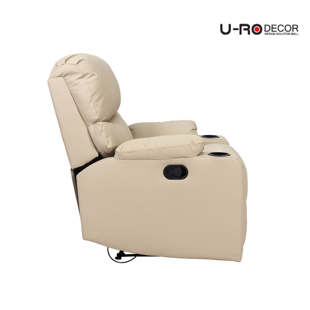 เก้าอี้ปรับนอน U-RO DECOR CAIO สีเบจ