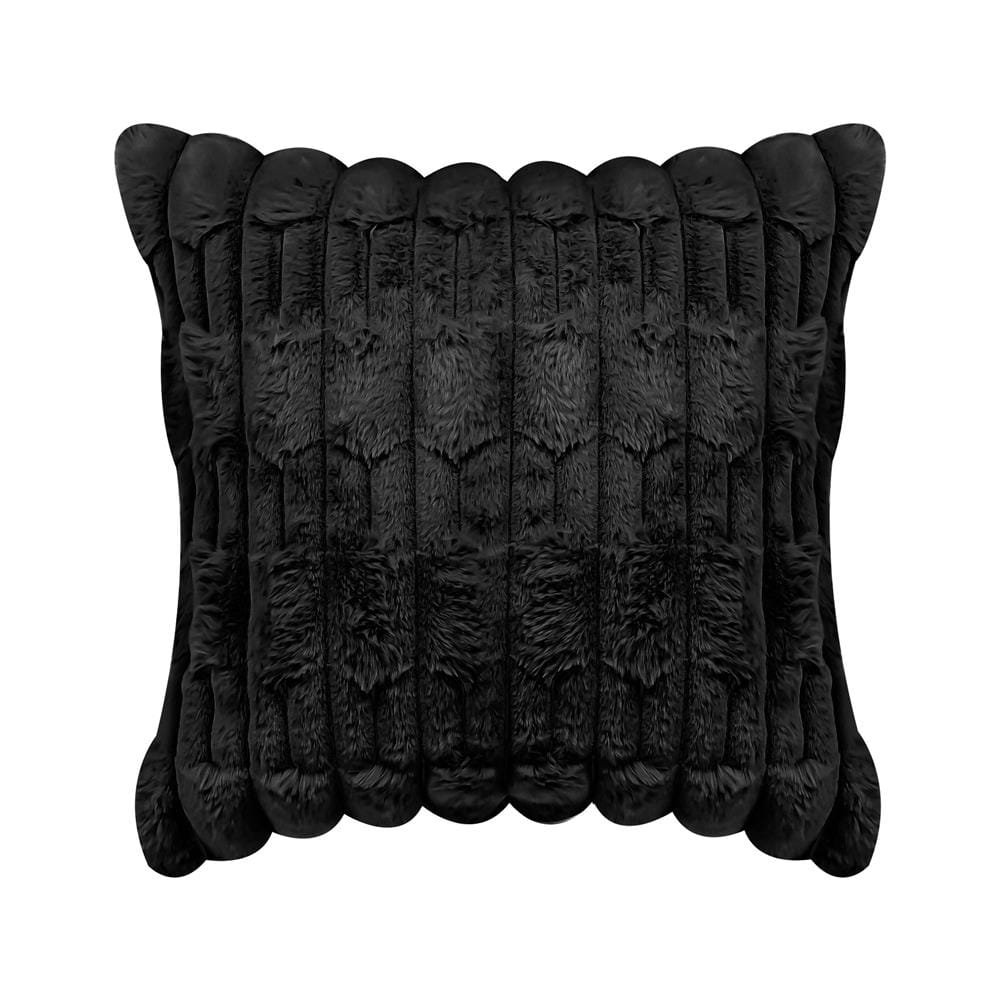 หมอนอิง HOME LIVING STYLE NILO 18x18 นิ้ว สีดำ