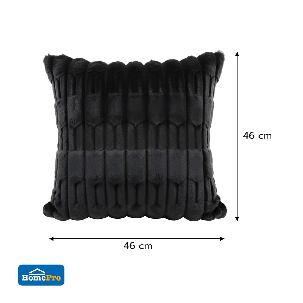 หมอนอิง HOME LIVING STYLE NILO 18x18 นิ้ว สีดำ