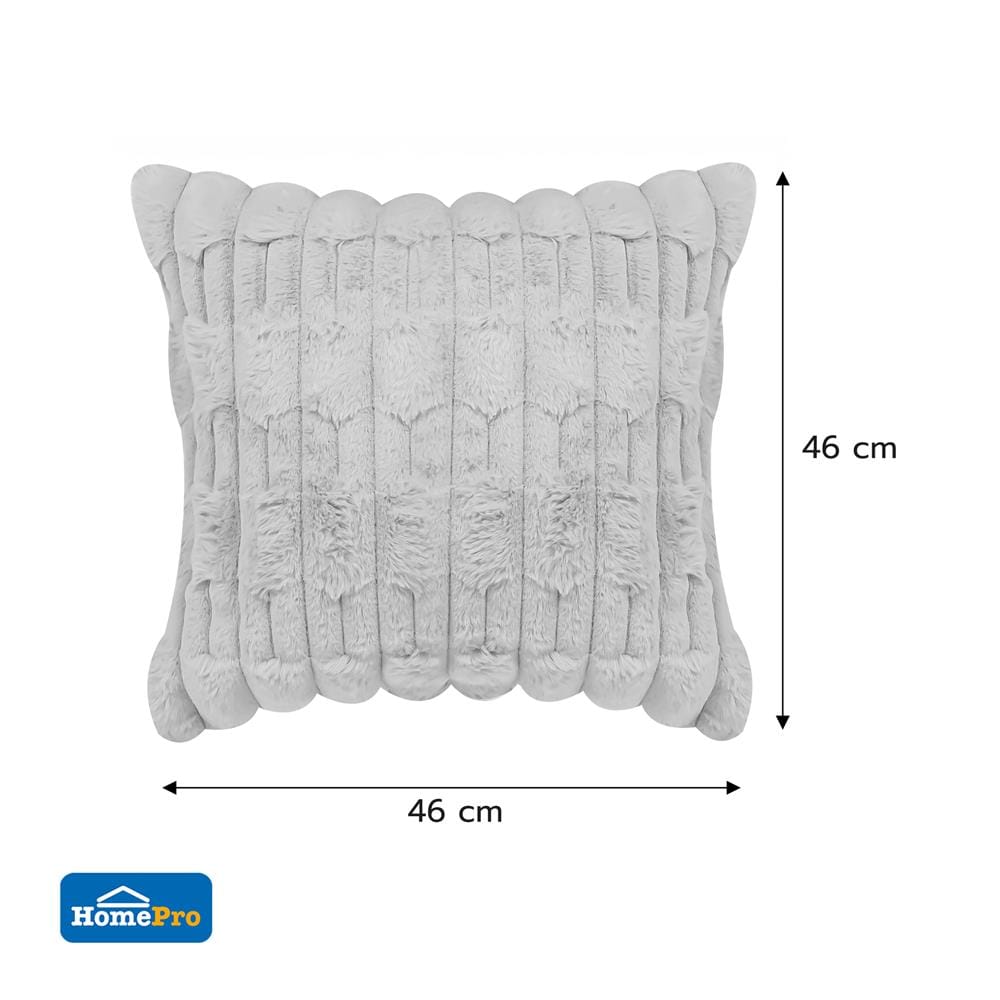 หมอนอิง HOME LIVING STYLE NILO 18x18 นิ้ว สีเทา