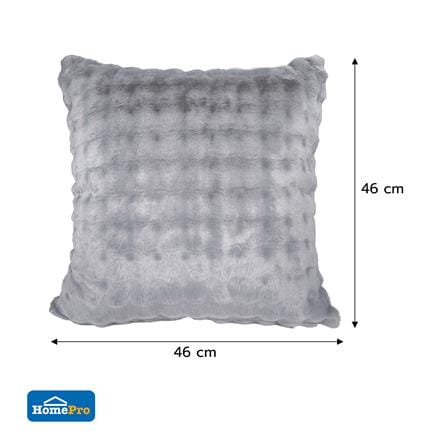 หมอนอิง HOME LIVING STYLE PREVA 18X18 นิ้ว สีเทา_5