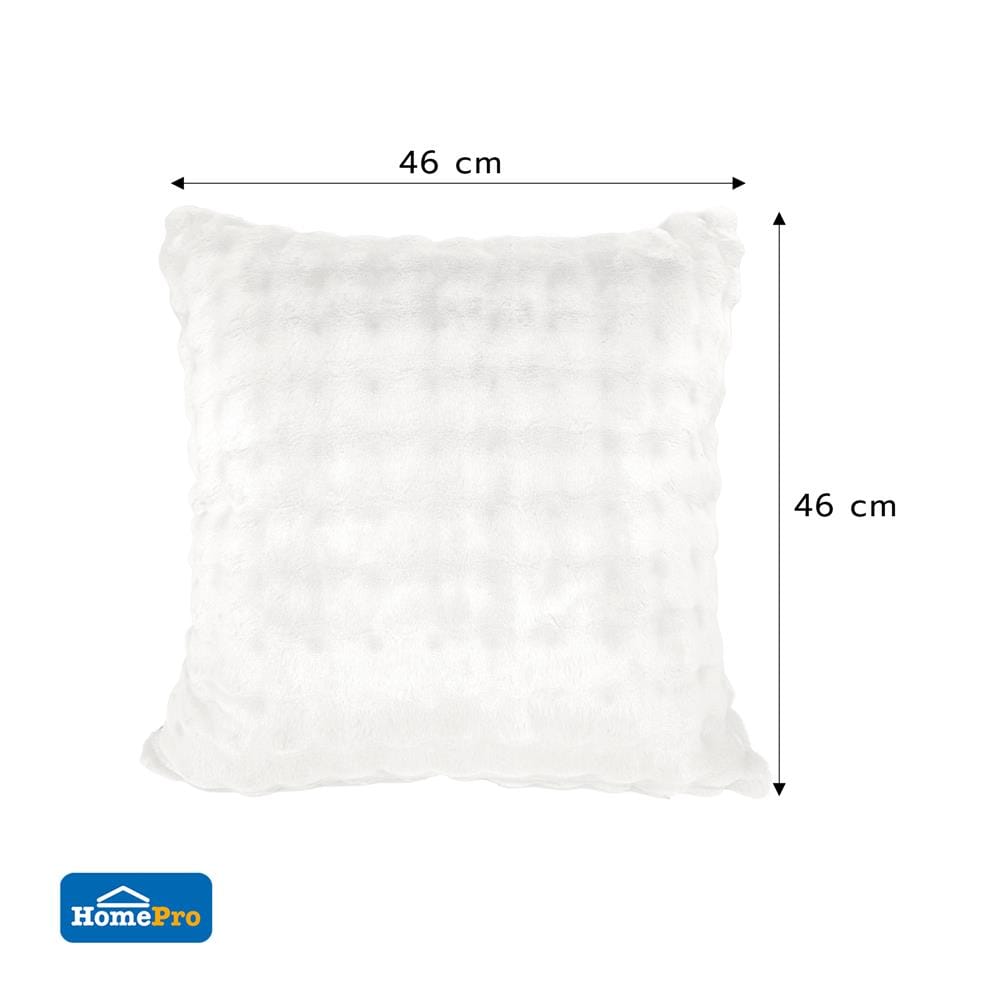 หมอนอิง HOME LIVING STYLE PREVA 18X18 นิ้ว สีขาว