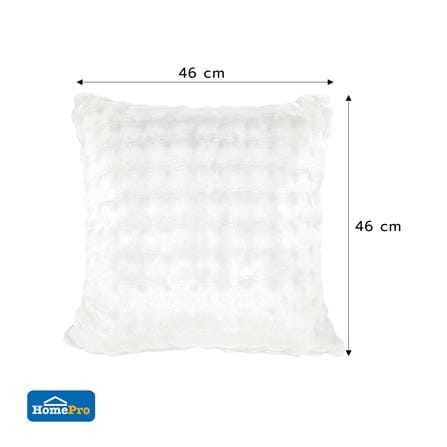 หมอนอิง HOME LIVING STYLE PREVA 18X18 นิ้ว สีขาว_4