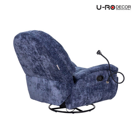 เก้าอี้ปรับนอน U-RO DECOR COMO สีน้ำเงิน_3