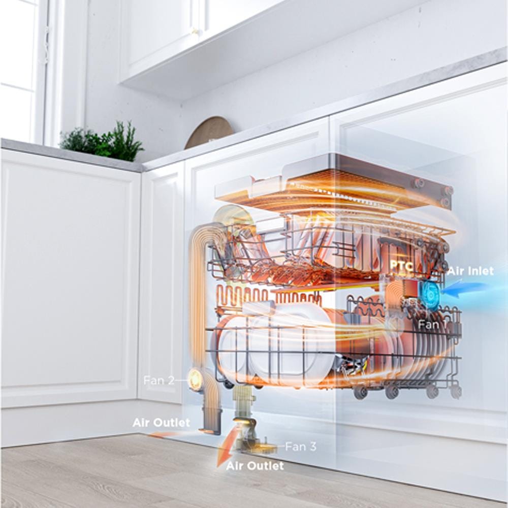 เครื่องล้างจานตั้งพื้น TEKA DFS 650ZB-TSEA DARK