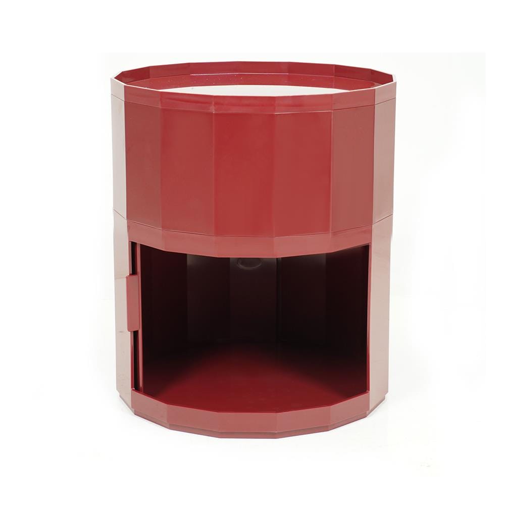 ตู้ 1 บานเลื่อน SNAZZ CAPSULE 37 ซม. สีแดง