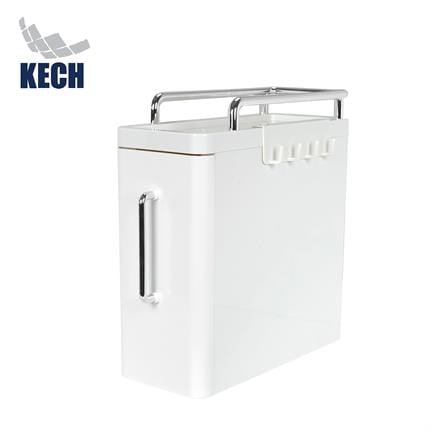 ชั้นลิ้นชักเก็บเครื่องปรุง 2 ชั้น KECH LULU สีขาว_1
