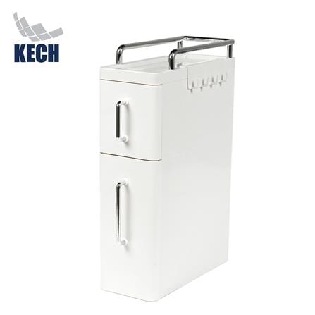 ชั้นลิ้นชักเก็บเครื่องปรุง 3 ชั้น KECH LULU สีขาว_1