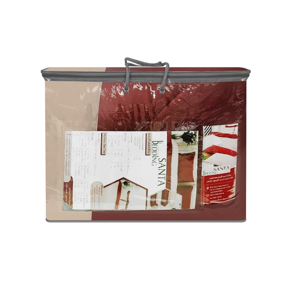 ผ้านวม SANTA BEDDING 100x90 นิ้ว สี PINK/RED