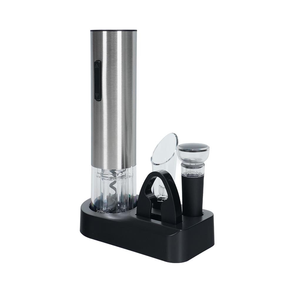 เครื่องเปิดไวน์ ELECTRIC WINE SET สีเงิน