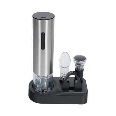 เครื่องเปิดไวน์ ELECTRIC WINE SET สีเงิน_0
