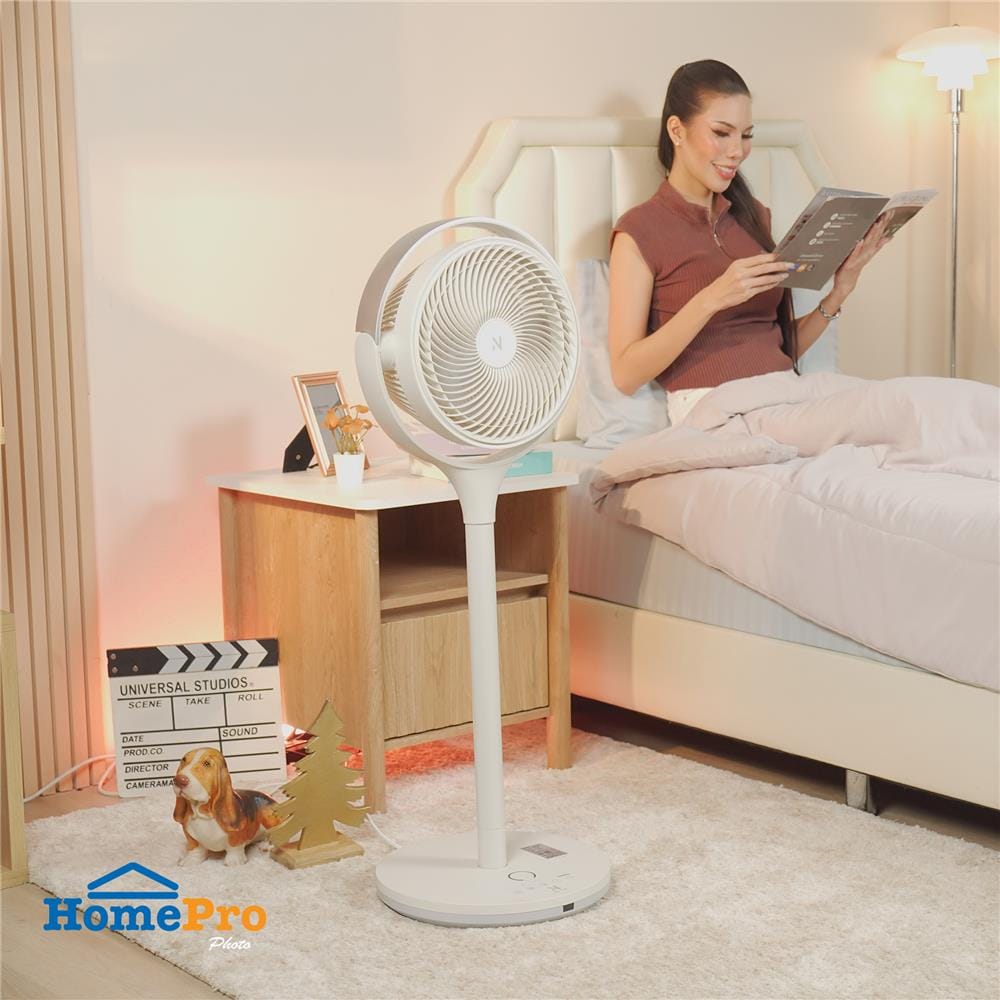 พัดลมตั้งพื้น 10 นิ้ว NIKITO DF-EF1061H สีขาว