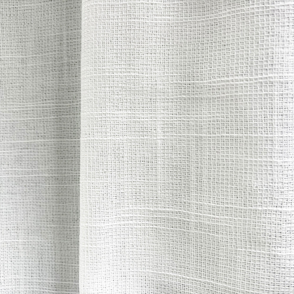 ผ้าม่านโปร่งซ่อนหู HOME LIVING STYLE NENNO 140x160 ซม. สีขาว