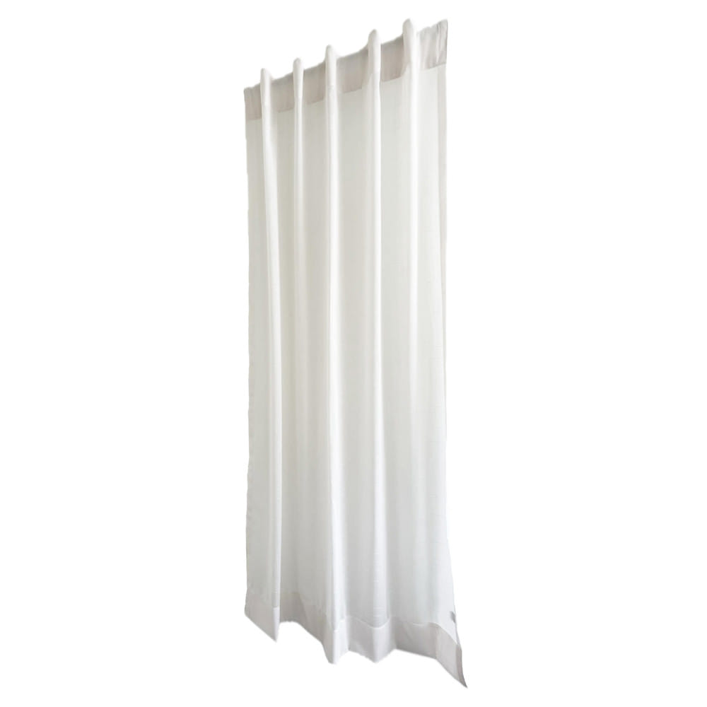 ผ้าม่านโปร่งซ่อนหู HOME LIVING STYLE NENNO 140x160 ซม. สีขาว
