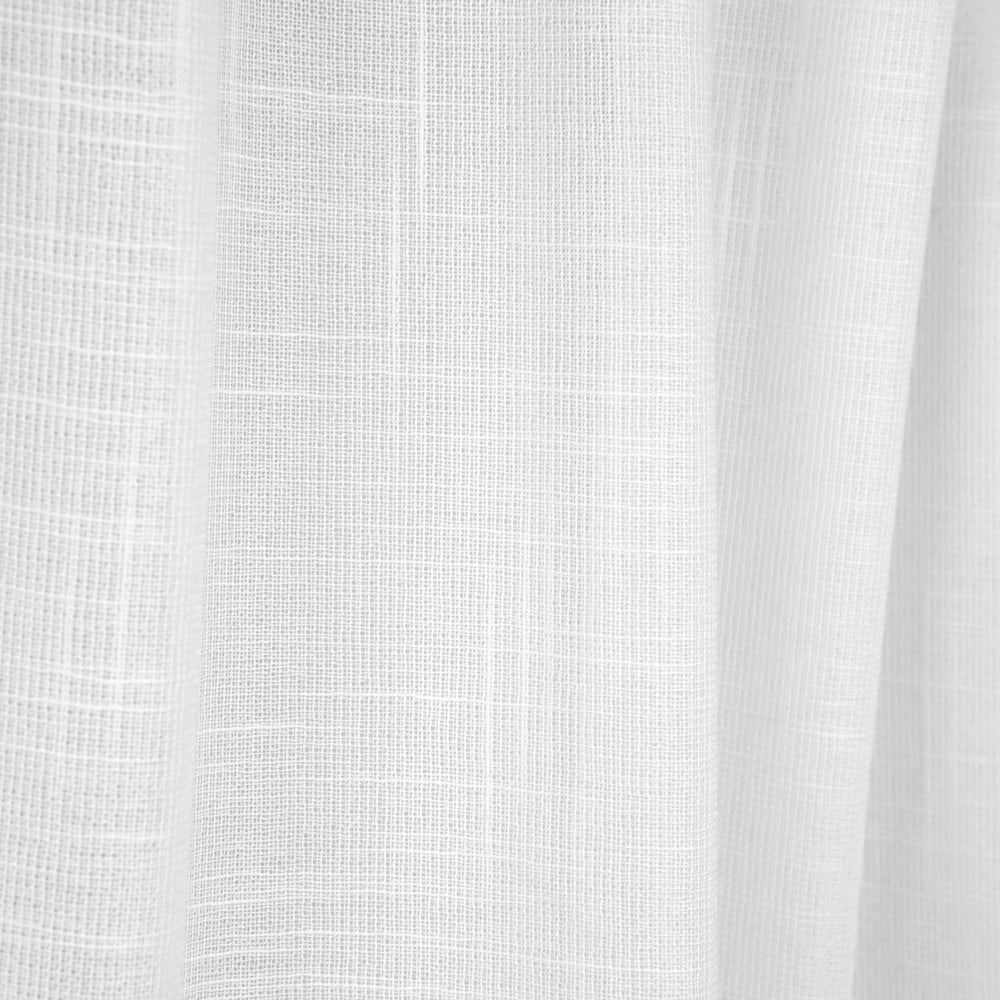 ผ้าม่านโปร่งซ่อนหู HOME LIVING STYLE NENNO 140x160 ซม. สีขาว