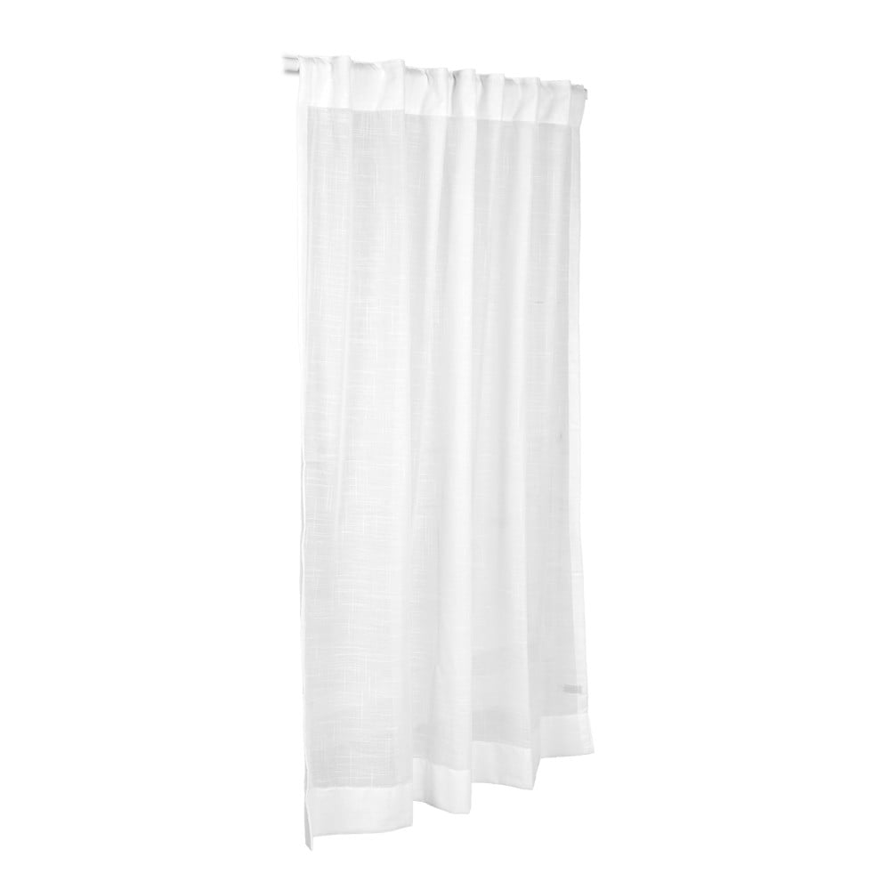 ผ้าม่านโปร่งซ่อนหู HOME LIVING STYLE NENNO 140x160 ซม. สีขาว