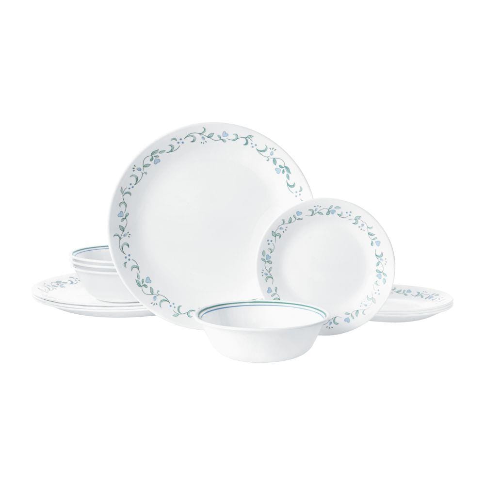 ชุดจานชาม CORELLE COUNTRY COTTAGE (ชุด 12 ชิ้น)