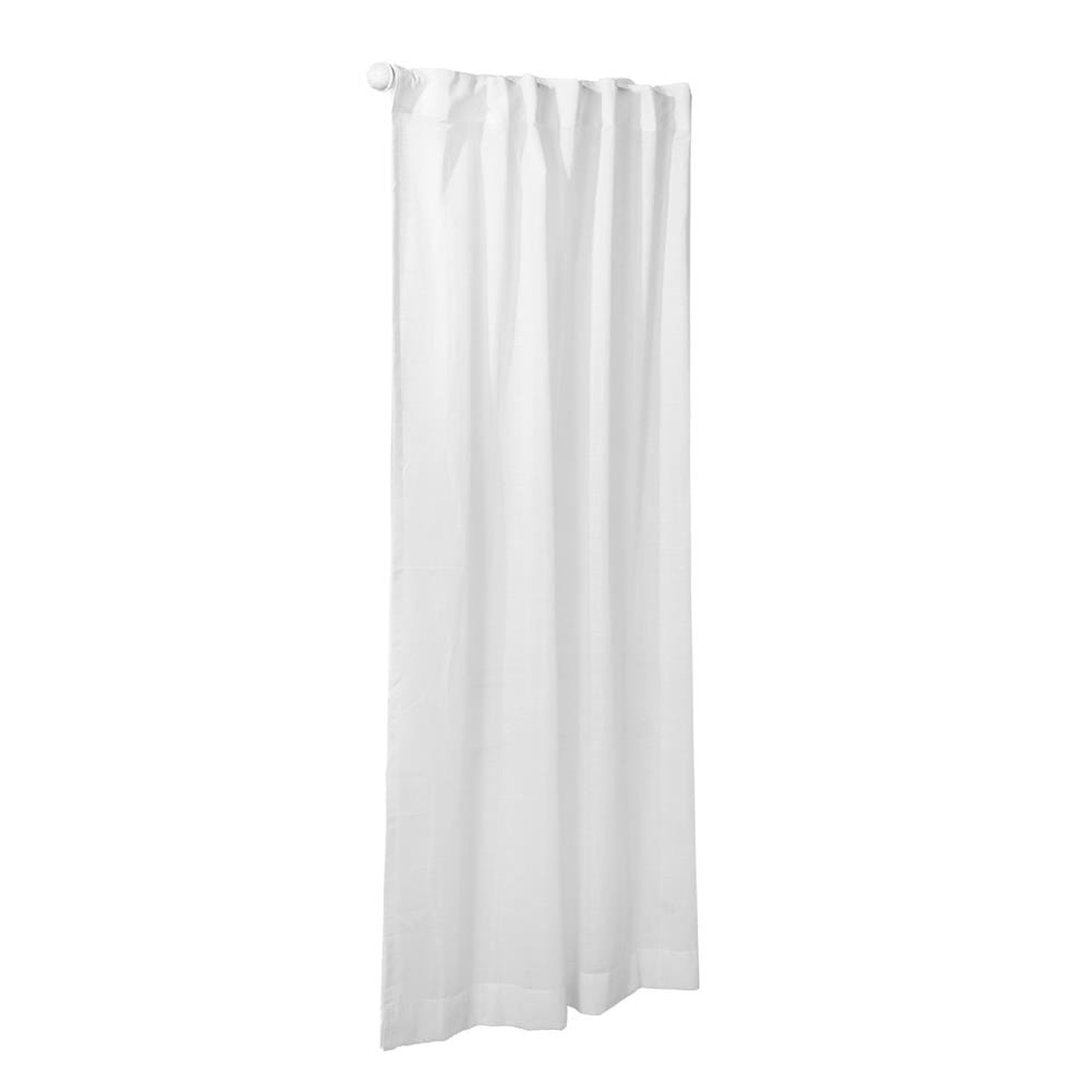 ผ้าม่านโปร่งซ่อนหู HOME LIVING STYLE NENNO 140x220 ซม. สีขาว