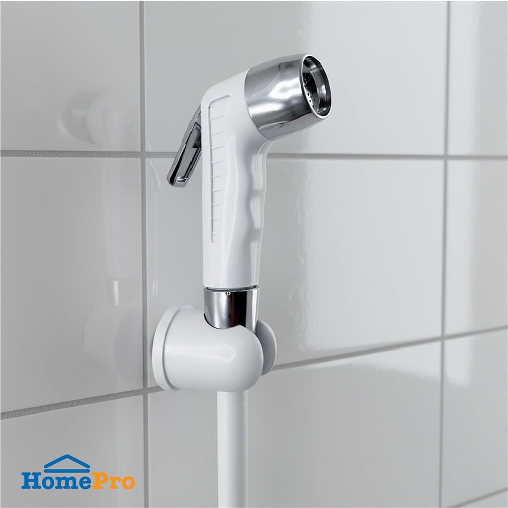 สายฉีดชำระครบชุด DONMARK GL-4711 สีขาว-โครม