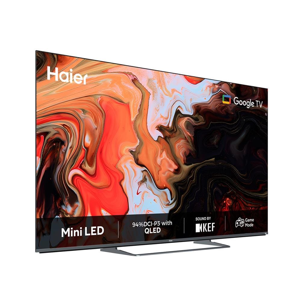ทีวี มินิคิวแอลอีดี 85 นิ้ว HAIER (4K, MINI QLED, GOOGLE TV) H85M80FUX