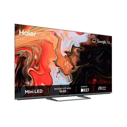 ทีวีมินิคิวแอลอีดี 55 นิ้ว HAIER (4K, MINI LED, GOOGLE TV) H55M80FUX_2