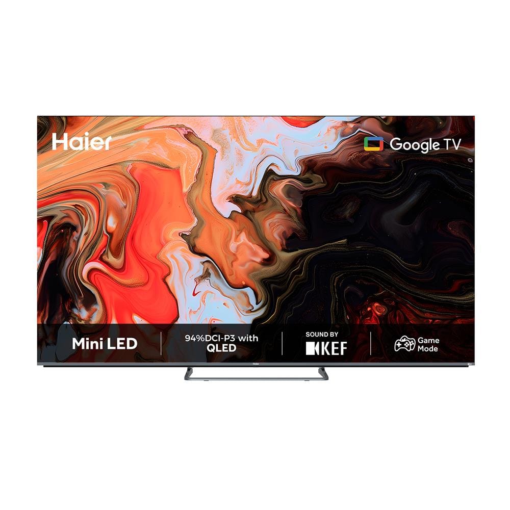ทีวี มินิคิวแอลอีดี 75 นิ้ว HAIER (4K, MINI QLED, GOOGLE TV) H75M80FUX