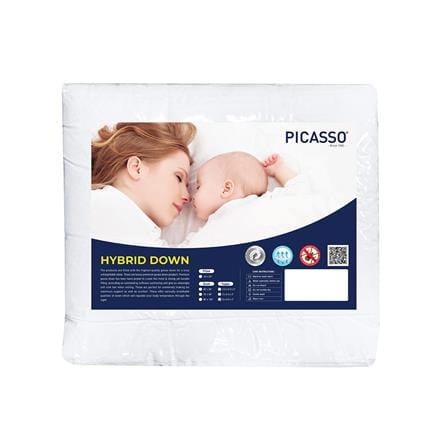 ไส้ผ้านวม PICASSO HYBRID DOWN 100x90 นิ้ว สีขาว_3