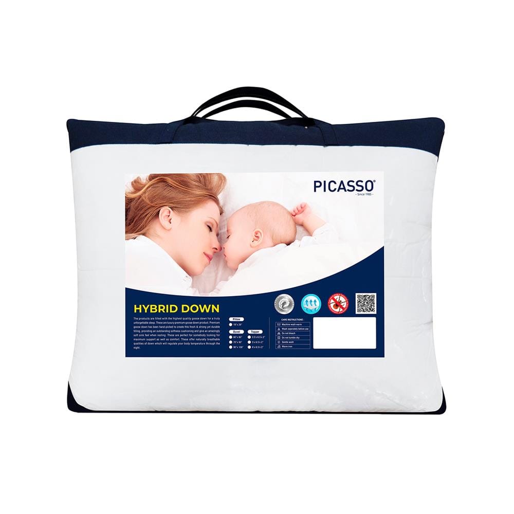 แผ่นรองนอน 3.5 ฟุต PICASSO HYBRID DOWN