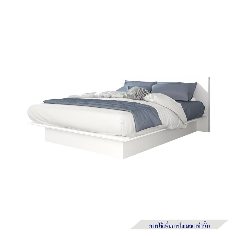 เตียง 5 ฟุต TOMATO HOME B-DQB-02 สีขาว