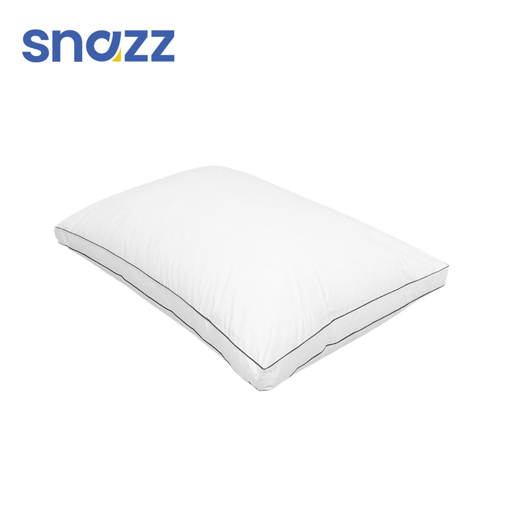 หมอนหนุน ไมโครไฟเบอร์ HOME LIVING STYLE EXTRA FIRM 23x34 นิ้ว สีขาว
