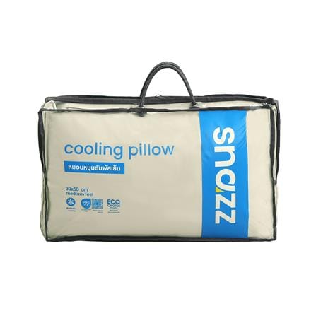 หมอนหนุน ใยสังเคราะห์ SNAZZ COOLING CHILLUXE 30x50 ซม. สีเขียว_6