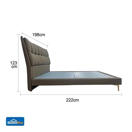 ฐานรองหัวเตียง 6 ฟุต BENETTA GRANITE สี BROWN_8
