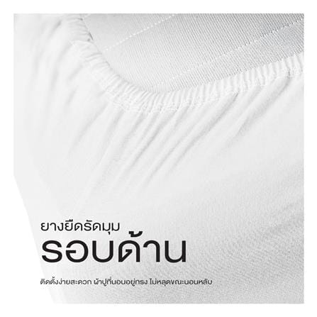 ชุดผ้าปูที่นอน 5 ฟุต (ชุด 6 ชิ้น) FROLINA MICROTEX DF076_3