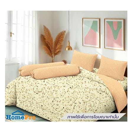 ชุดผ้าปูที่นอน 6 ฟุต (ชุด 5 ชิ้น) FROLINA MICROTEX DF079_0