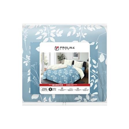 ชุดผ้าปูที่นอน 5 ฟุต (ชุด 6 ชิ้น) FROLINA MICROTEX DF075_4