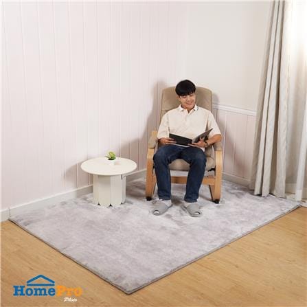 พรม HOME LIVING STYLE MILO 150x210 ซม. สีเทา_5