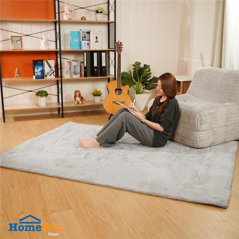 พรม HOME LIVING STYLE MOCCA 150x210 ซม. สีเทา