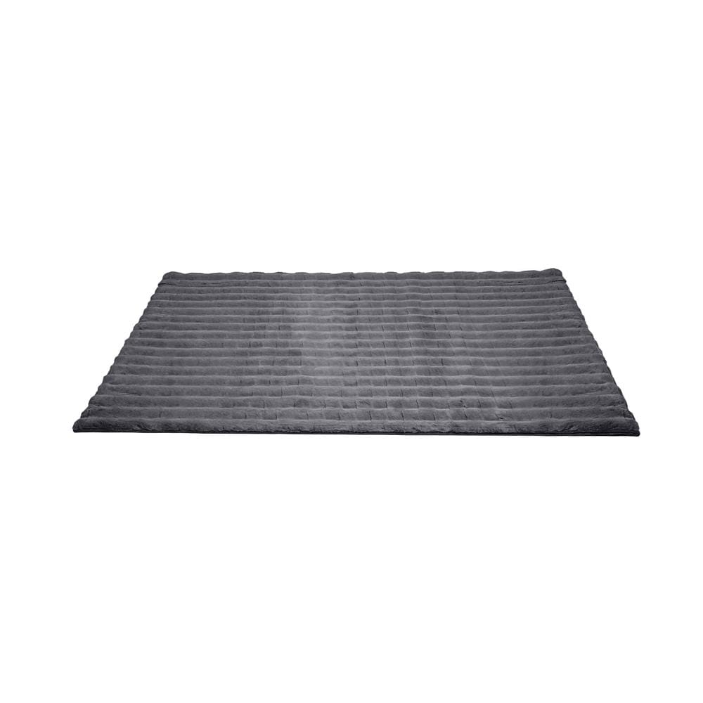 พรม HOME LIVING STYLE WEFER 150x210 ซม. สีเทาเข้ม
