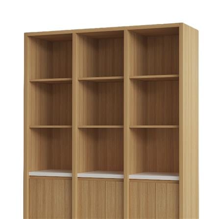 ชั้นวางของผสม 5 ชั้น 3 บานเปิด FURDINI AOMI 120 ซม. สี NATURAL OAK/ขาว_2